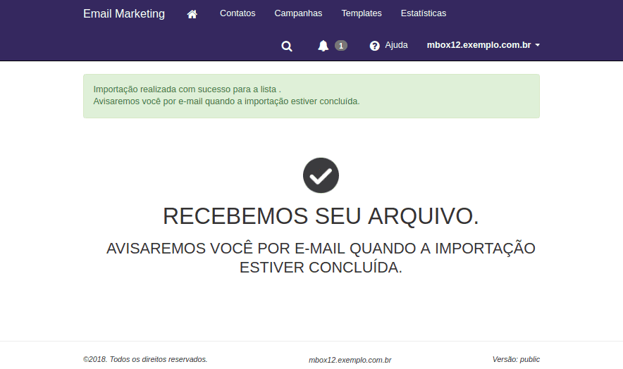 Como Importar Contatos No Email Marketing KingHost