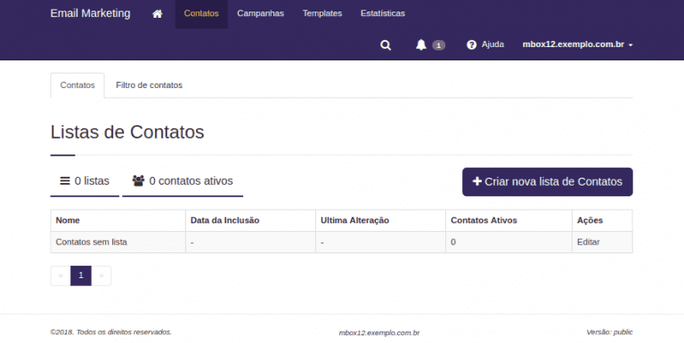 Como Criar Listas De Contatos No Email Marketing Kinghost 0288