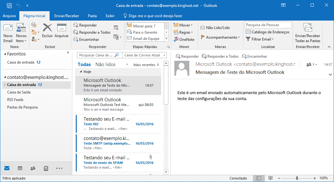 Outlook 2016 Como Configurar Sua Conta De E Mail Kinghost 9287